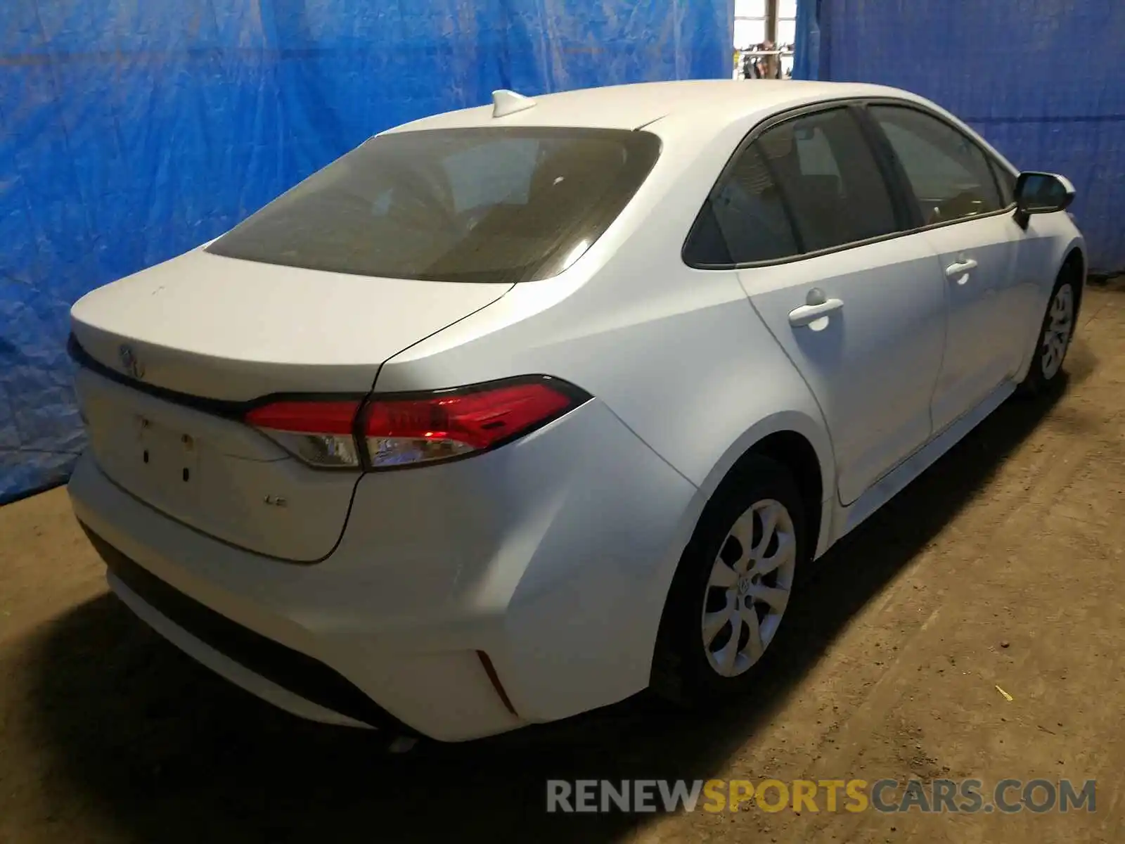 4 Photograph of a damaged car JTDEPRAE4LJ034148 TOYOTA COROLLA 2020