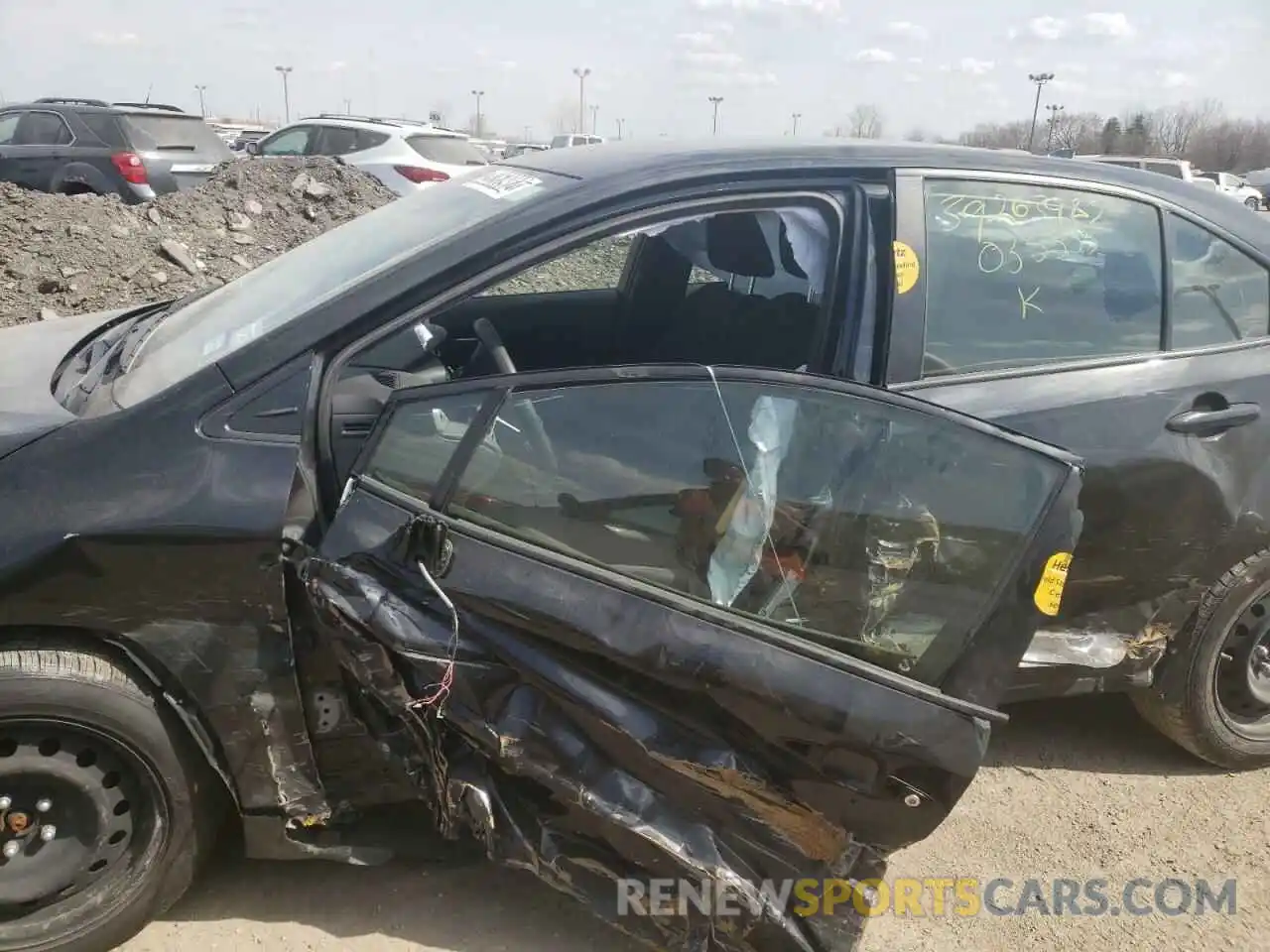 9 Photograph of a damaged car JTDEPRAE4LJ035333 TOYOTA COROLLA 2020