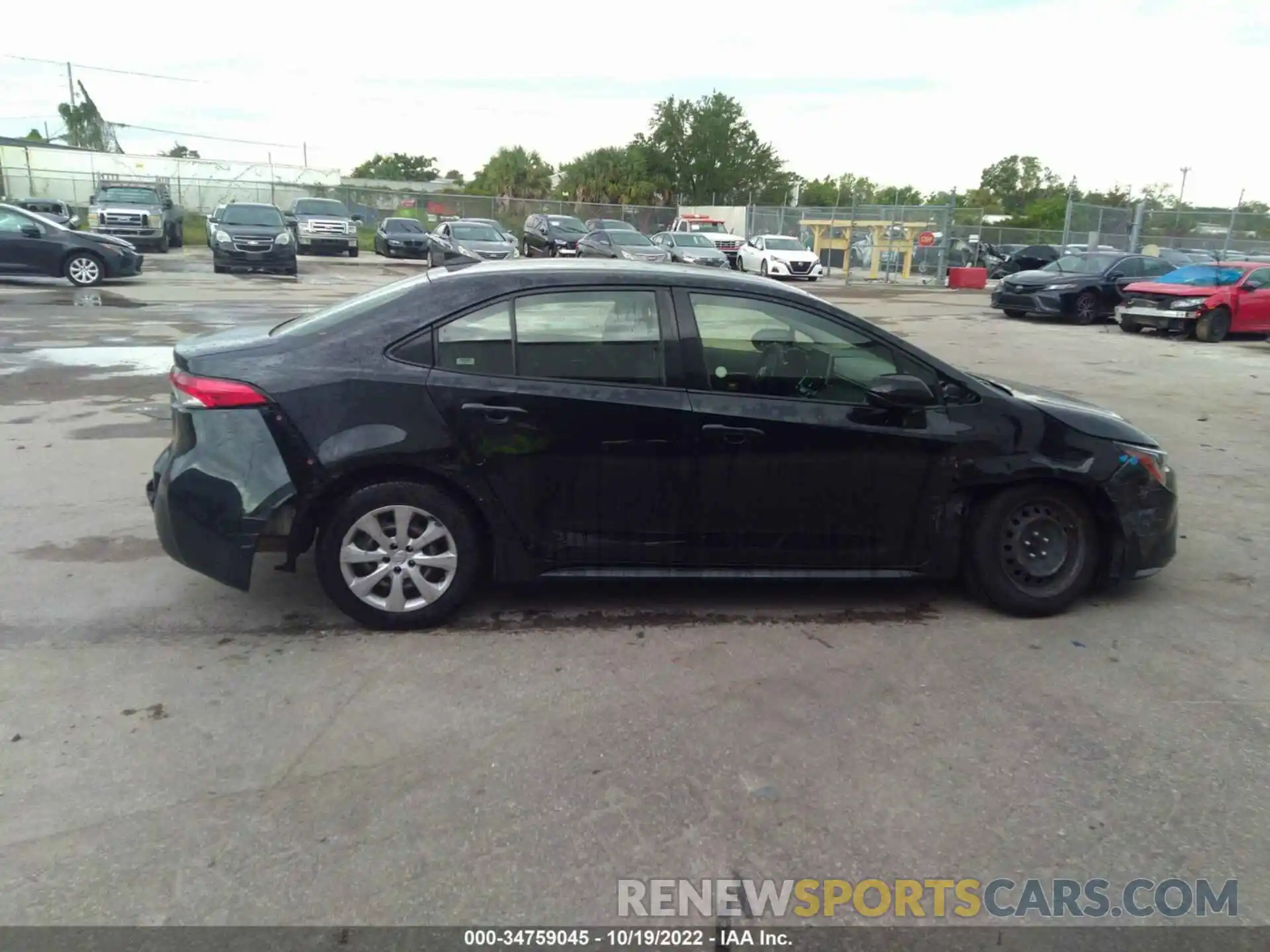 6 Photograph of a damaged car JTDEPRAE4LJ035705 TOYOTA COROLLA 2020