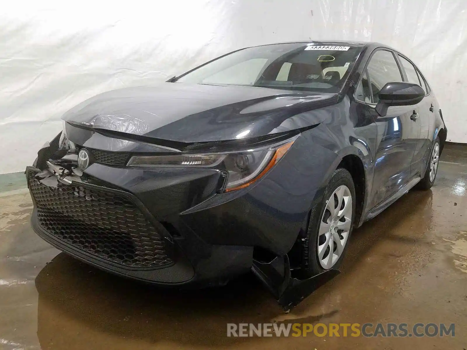 2 Photograph of a damaged car JTDEPRAE4LJ036062 TOYOTA COROLLA 2020