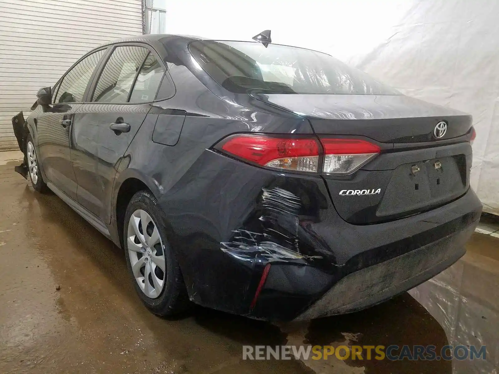 3 Photograph of a damaged car JTDEPRAE4LJ036062 TOYOTA COROLLA 2020