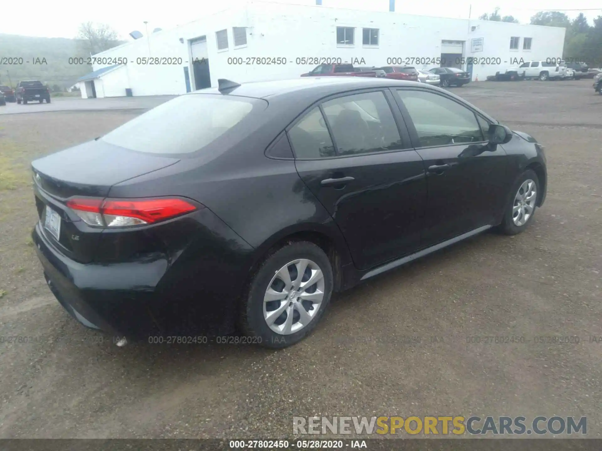 4 Photograph of a damaged car JTDEPRAE4LJ036790 TOYOTA COROLLA 2020