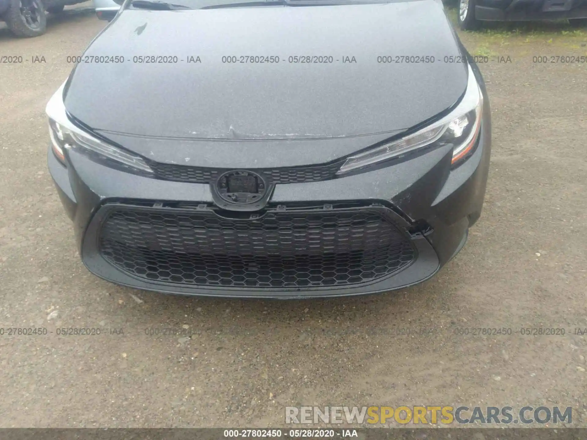 6 Photograph of a damaged car JTDEPRAE4LJ036790 TOYOTA COROLLA 2020