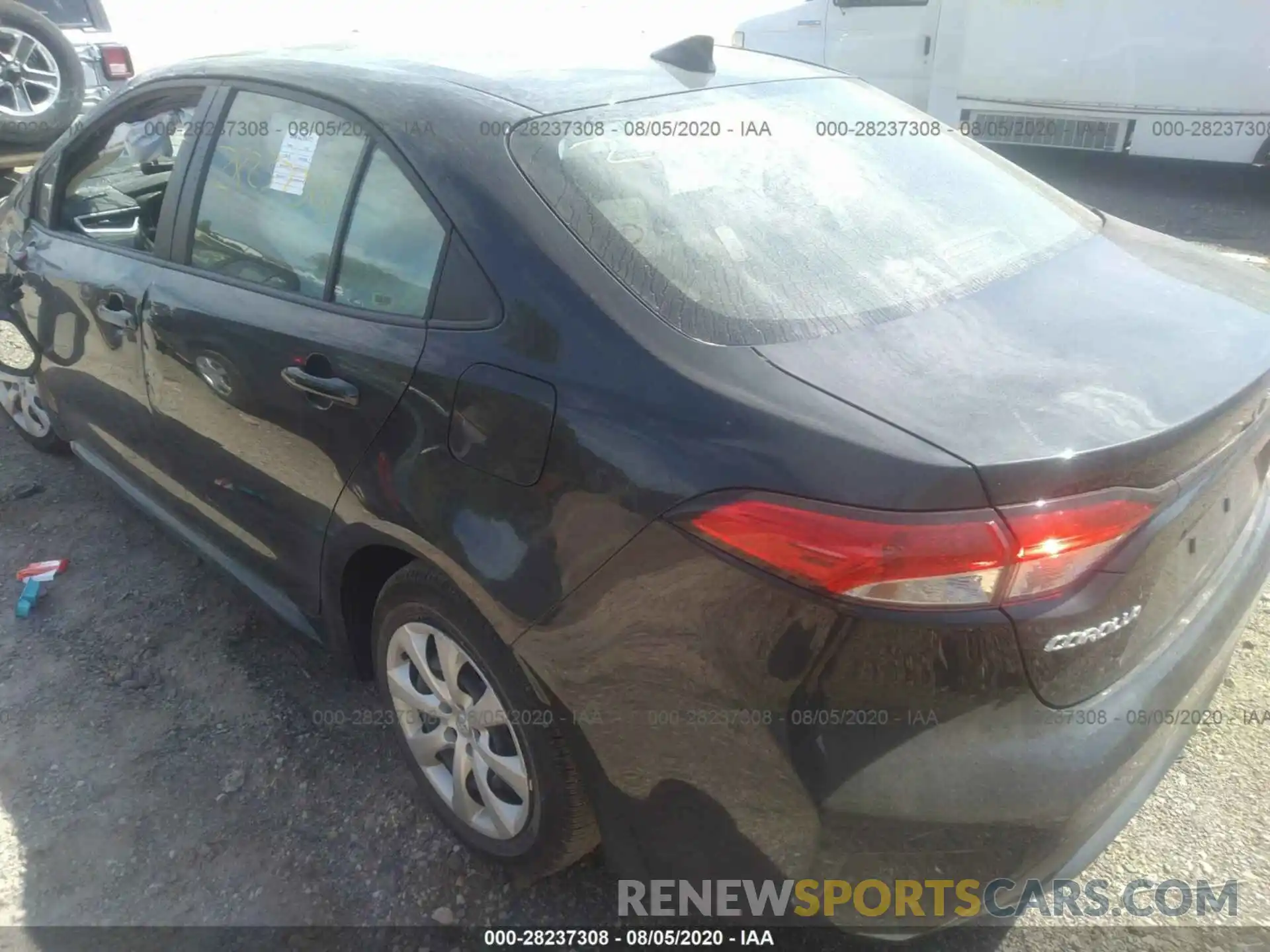 3 Photograph of a damaged car JTDEPRAE4LJ037177 TOYOTA COROLLA 2020