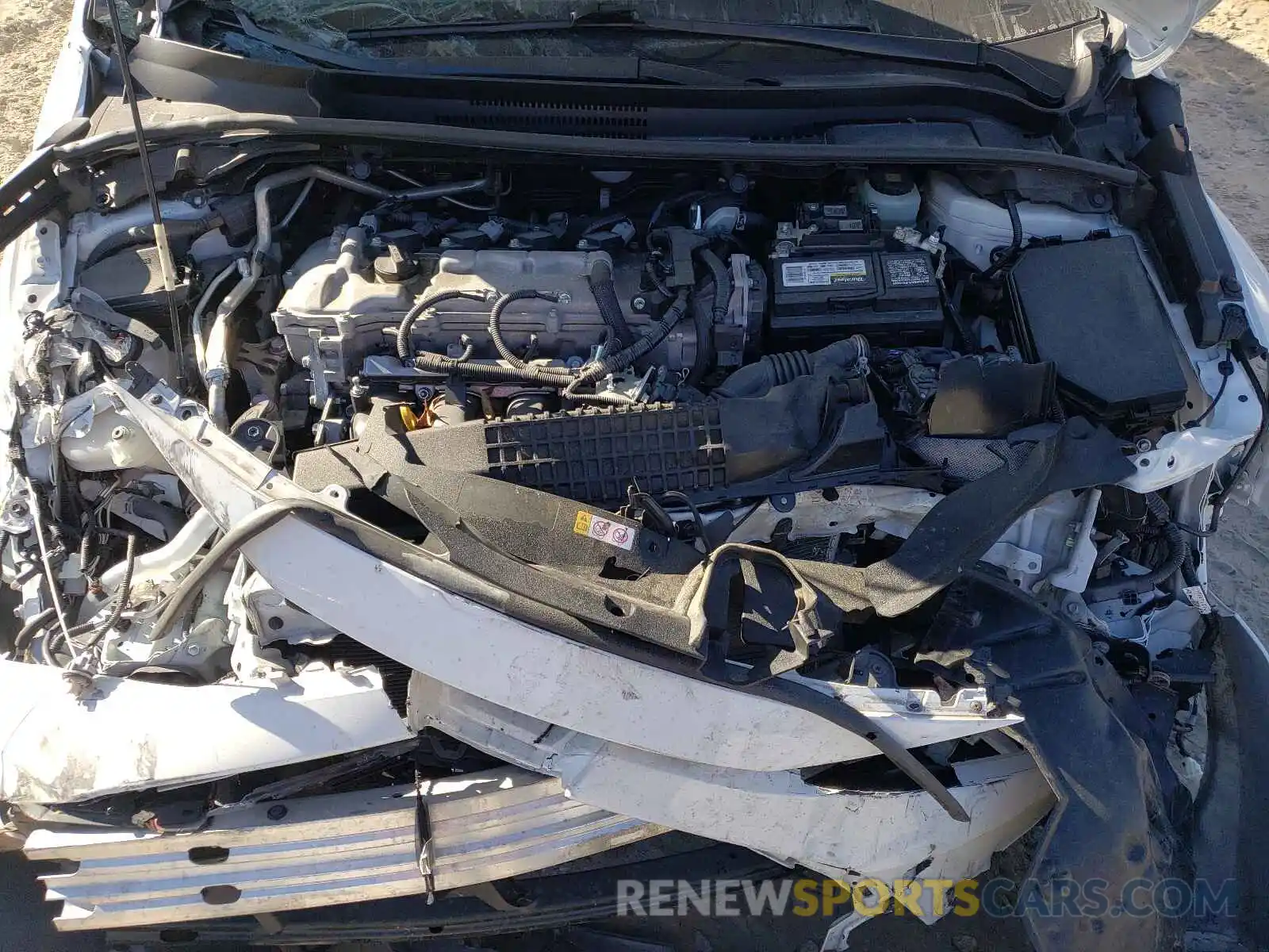 7 Photograph of a damaged car JTDEPRAE4LJ038068 TOYOTA COROLLA 2020