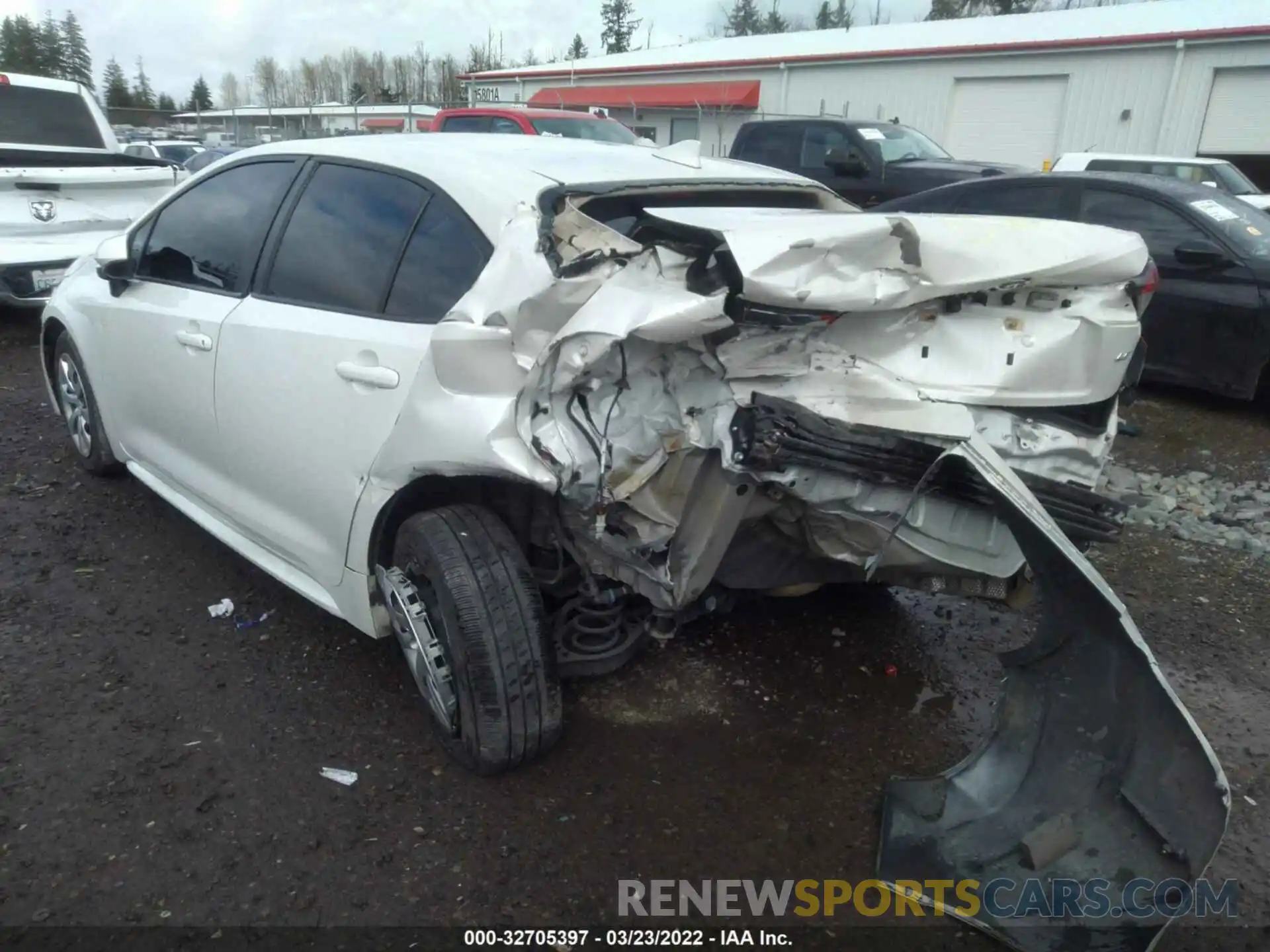 3 Photograph of a damaged car JTDEPRAE4LJ038474 TOYOTA COROLLA 2020