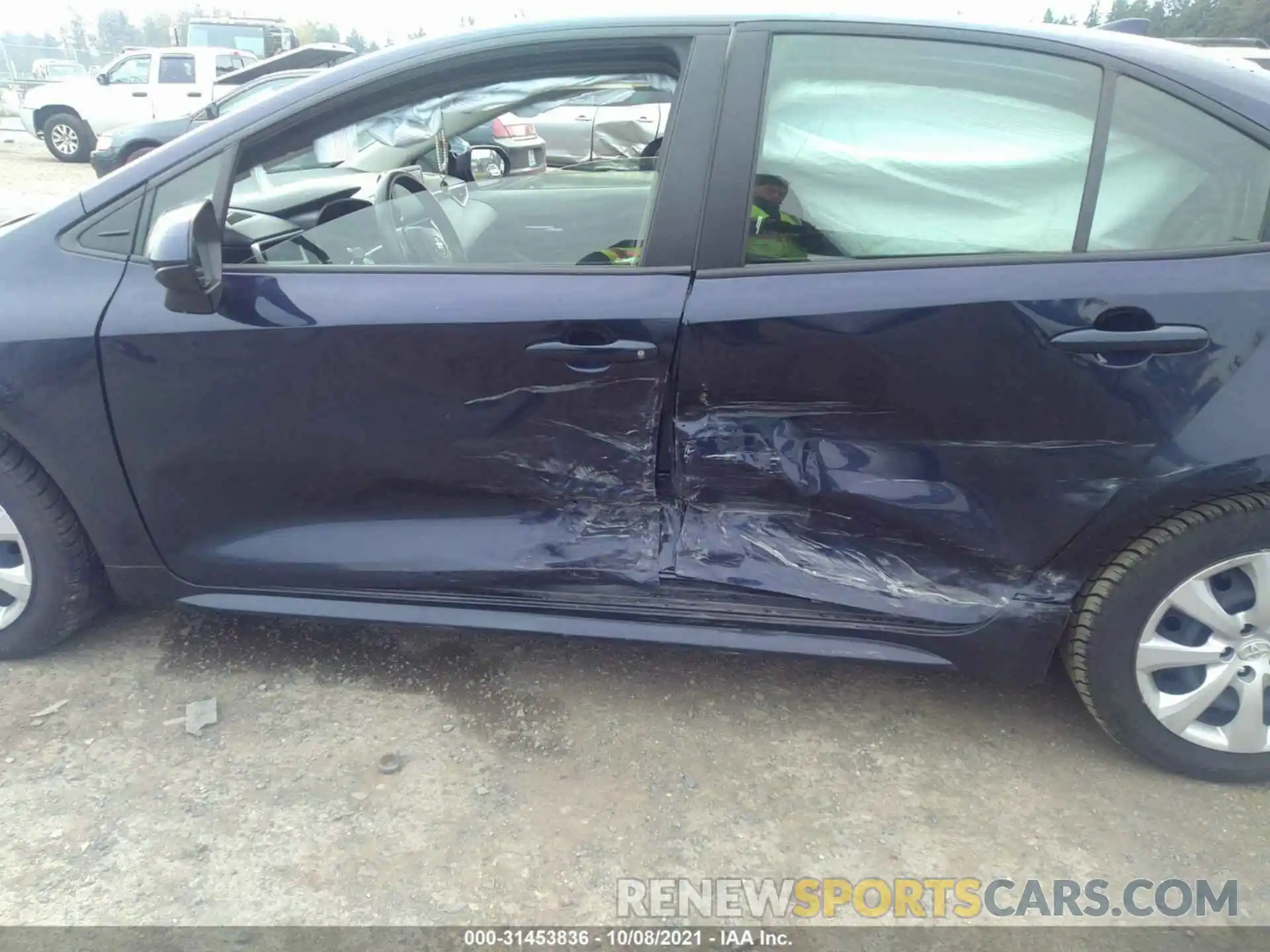 6 Photograph of a damaged car JTDEPRAE4LJ038636 TOYOTA COROLLA 2020