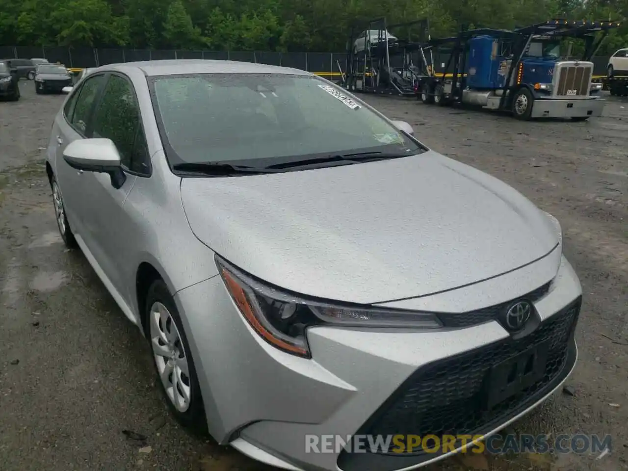 9 Photograph of a damaged car JTDEPRAE4LJ039074 TOYOTA COROLLA 2020