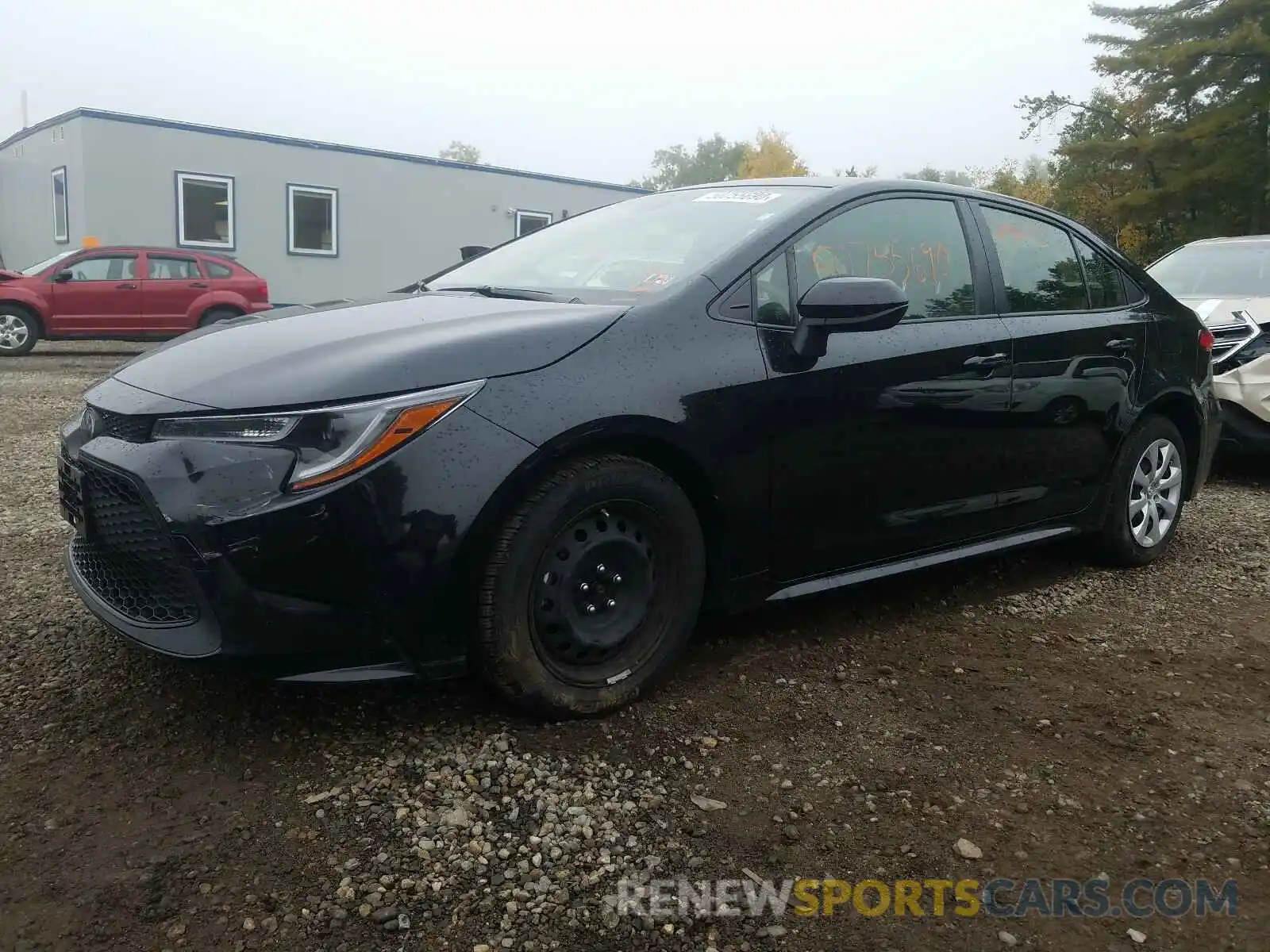 2 Photograph of a damaged car JTDEPRAE4LJ039639 TOYOTA COROLLA 2020