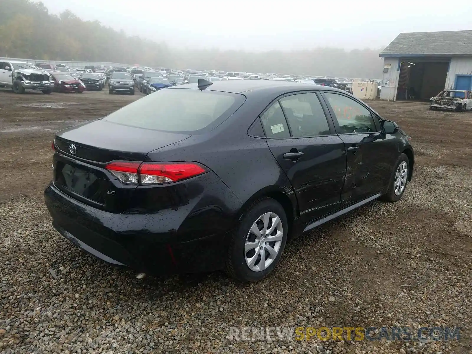 4 Photograph of a damaged car JTDEPRAE4LJ039639 TOYOTA COROLLA 2020