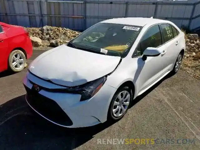 2 Photograph of a damaged car JTDEPRAE4LJ039978 TOYOTA COROLLA 2020