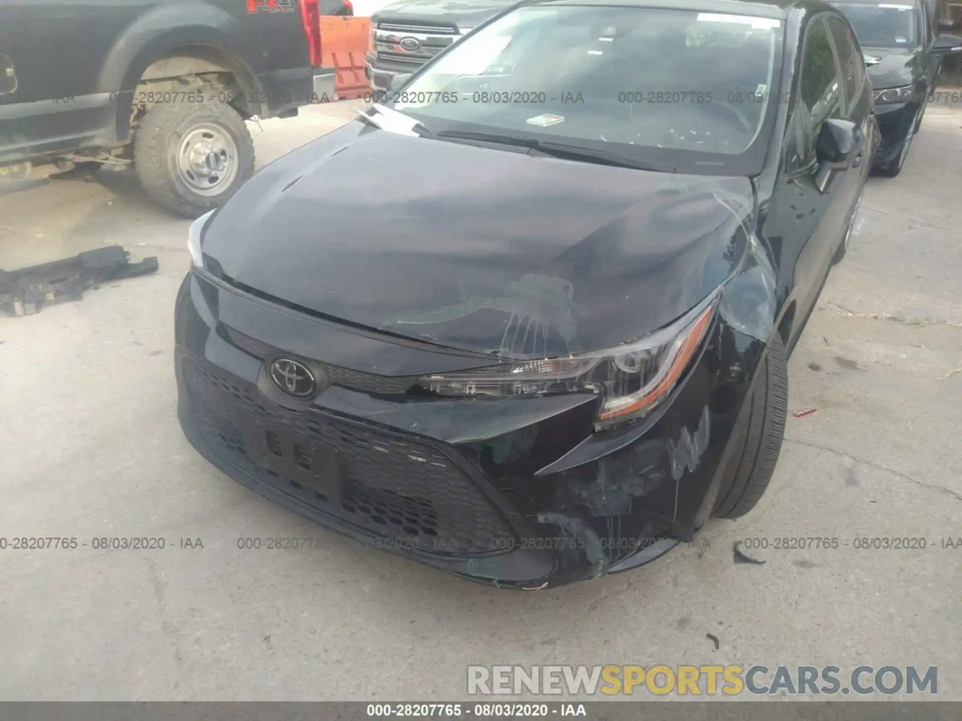 6 Photograph of a damaged car JTDEPRAE4LJ040371 TOYOTA COROLLA 2020