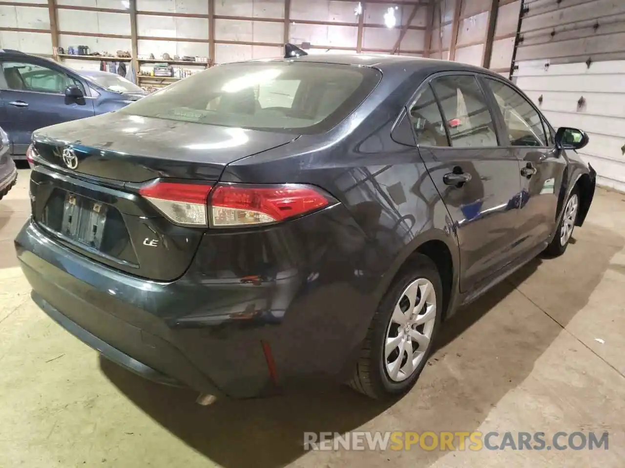 4 Photograph of a damaged car JTDEPRAE4LJ040466 TOYOTA COROLLA 2020