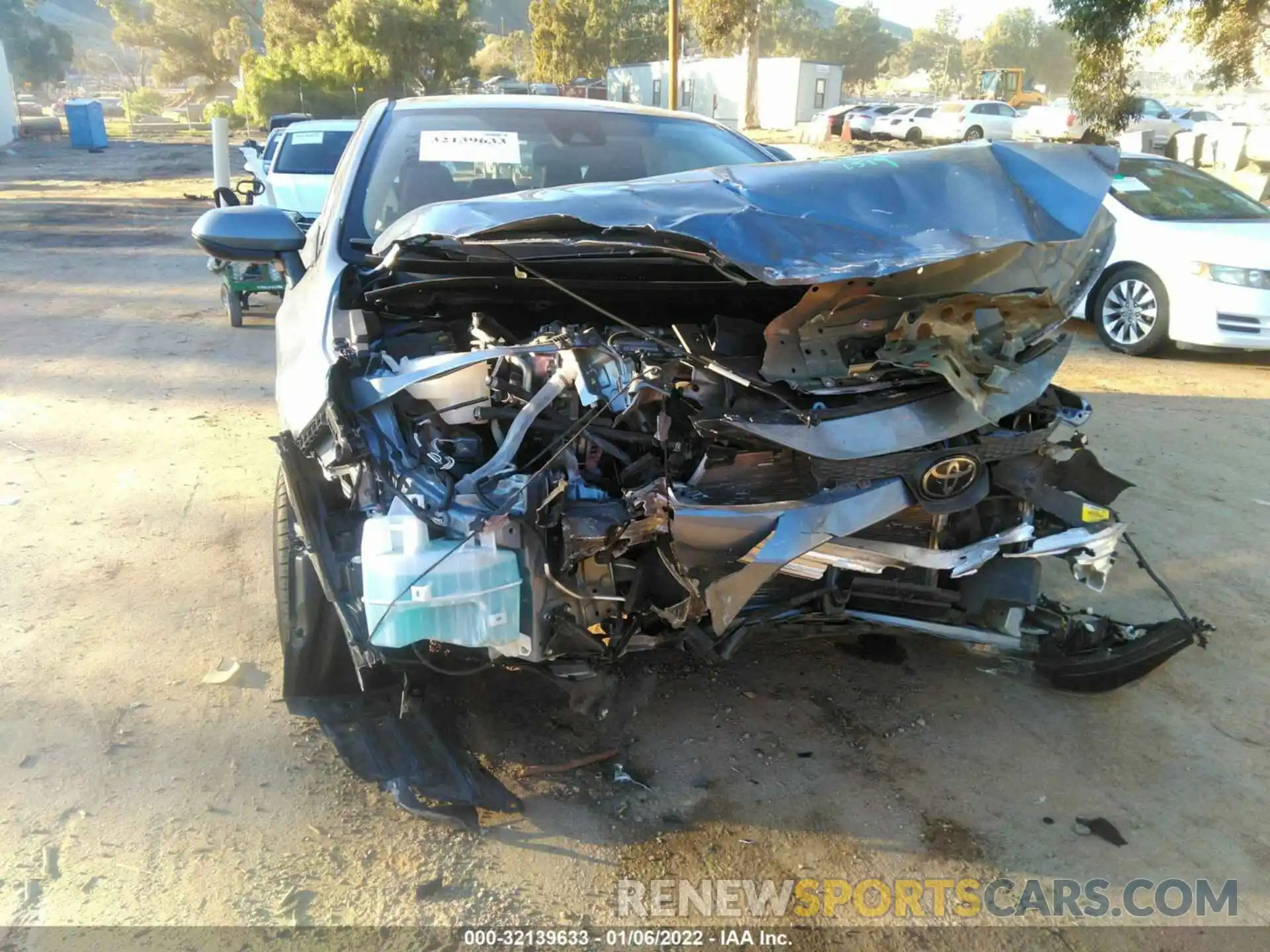 6 Photograph of a damaged car JTDEPRAE4LJ041519 TOYOTA COROLLA 2020