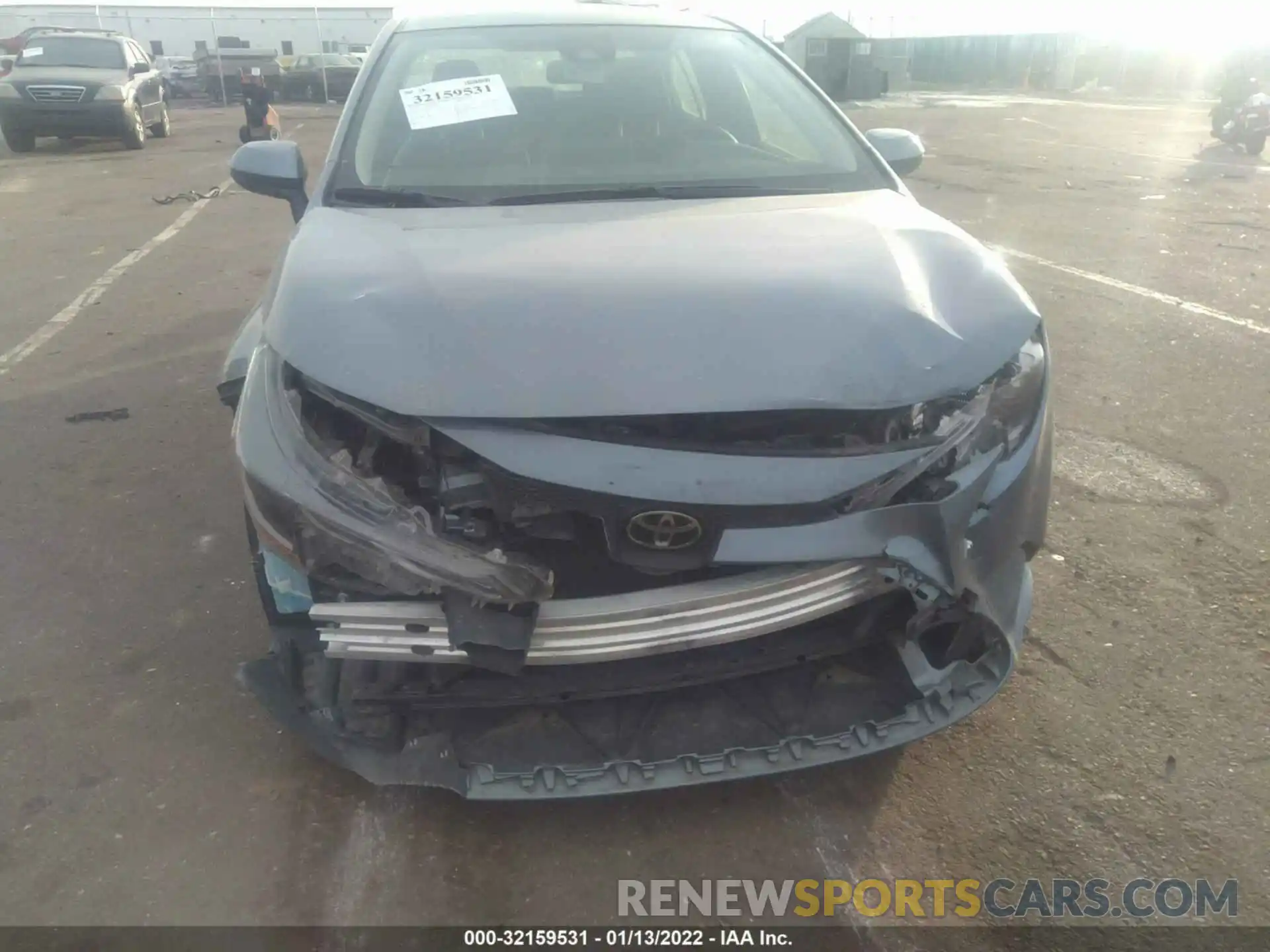 6 Photograph of a damaged car JTDEPRAE4LJ041617 TOYOTA COROLLA 2020