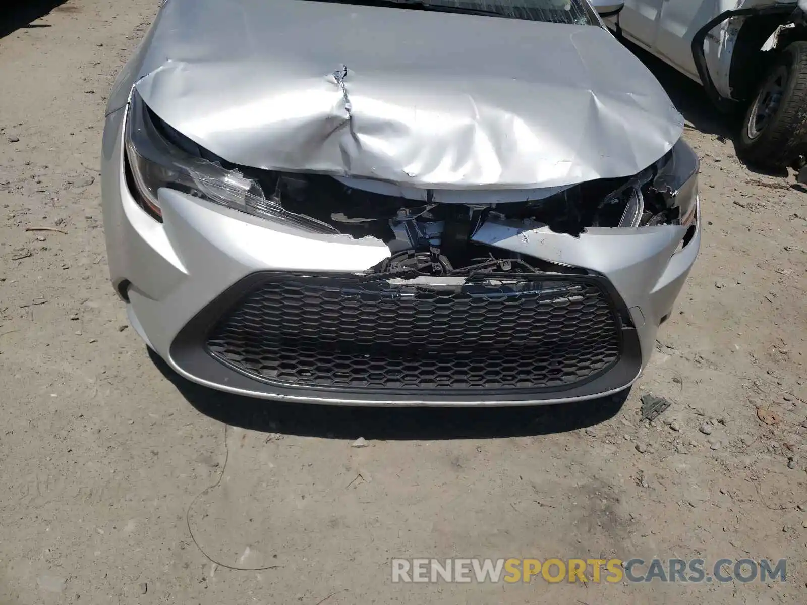 9 Photograph of a damaged car JTDEPRAE4LJ041925 TOYOTA COROLLA 2020