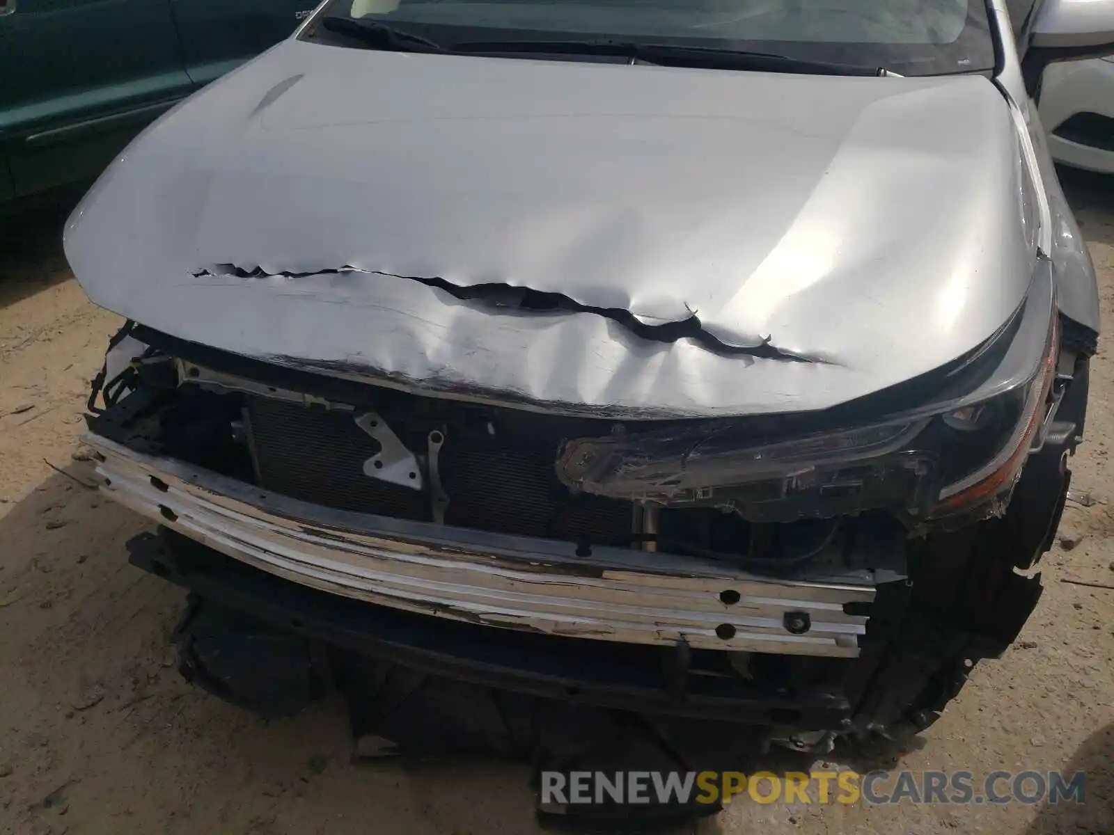 9 Photograph of a damaged car JTDEPRAE4LJ042380 TOYOTA COROLLA 2020