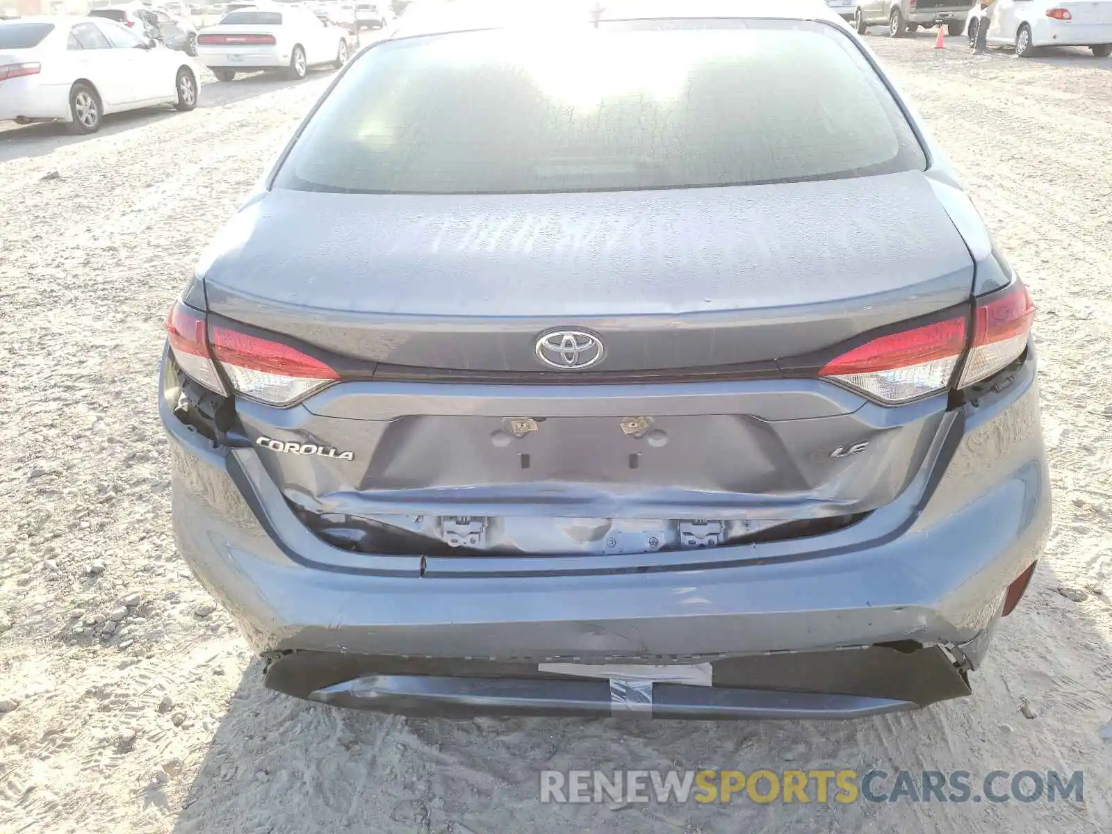 9 Photograph of a damaged car JTDEPRAE4LJ042413 TOYOTA COROLLA 2020