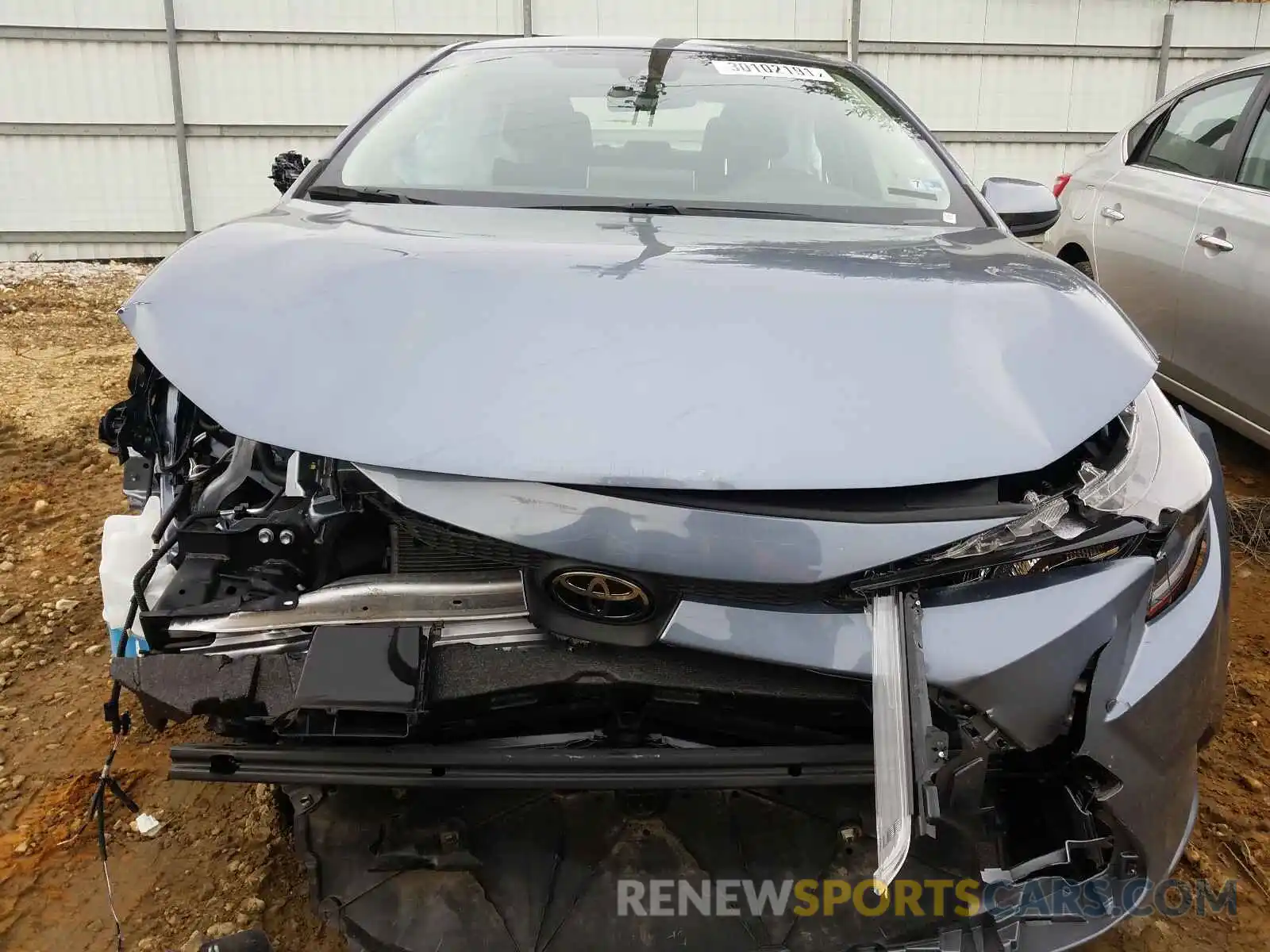 9 Photograph of a damaged car JTDEPRAE4LJ042458 TOYOTA COROLLA 2020