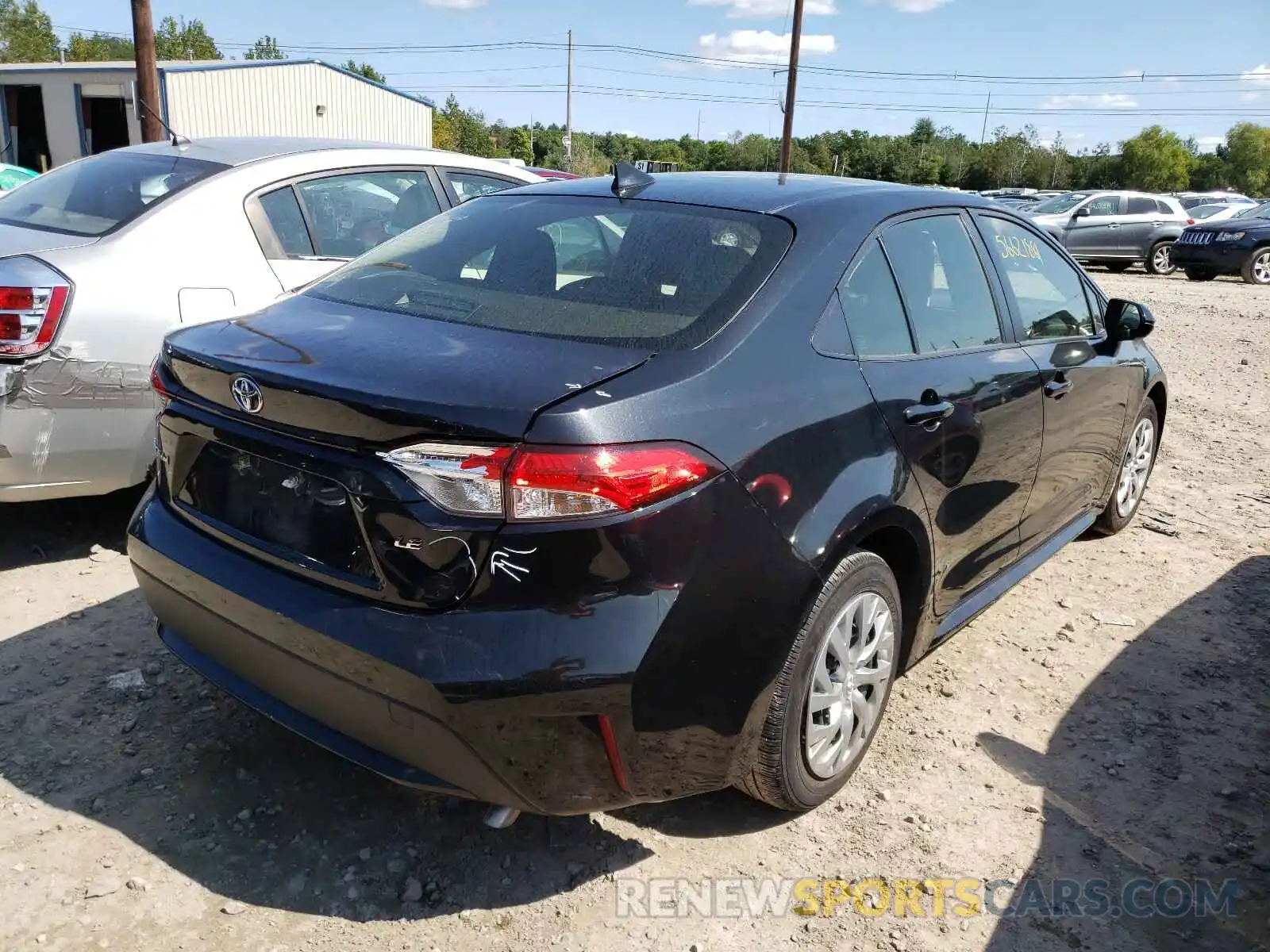 4 Photograph of a damaged car JTDEPRAE4LJ042492 TOYOTA COROLLA 2020