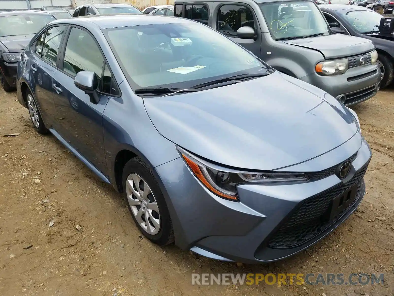 1 Photograph of a damaged car JTDEPRAE4LJ042623 TOYOTA COROLLA 2020