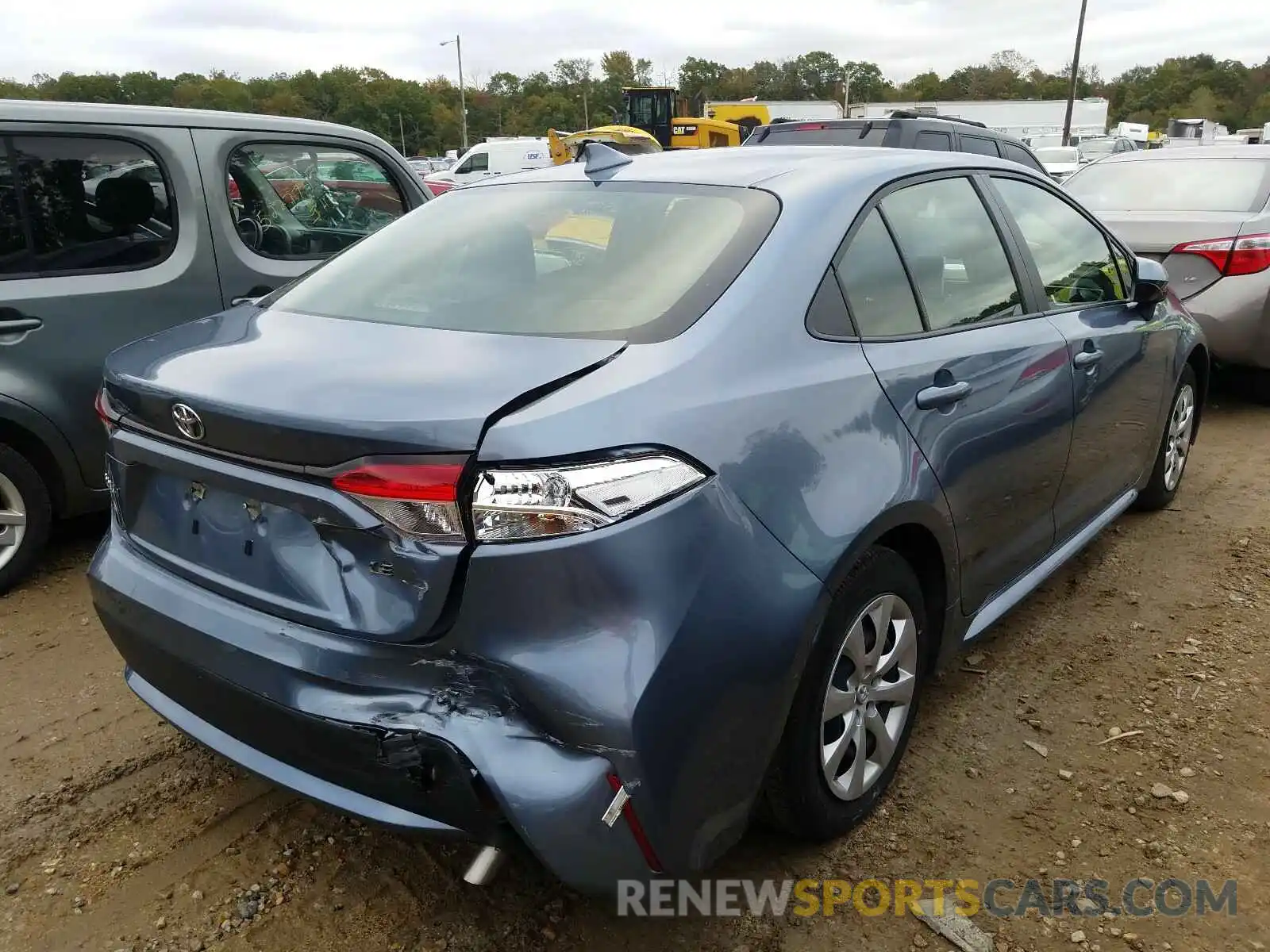 4 Photograph of a damaged car JTDEPRAE4LJ042623 TOYOTA COROLLA 2020