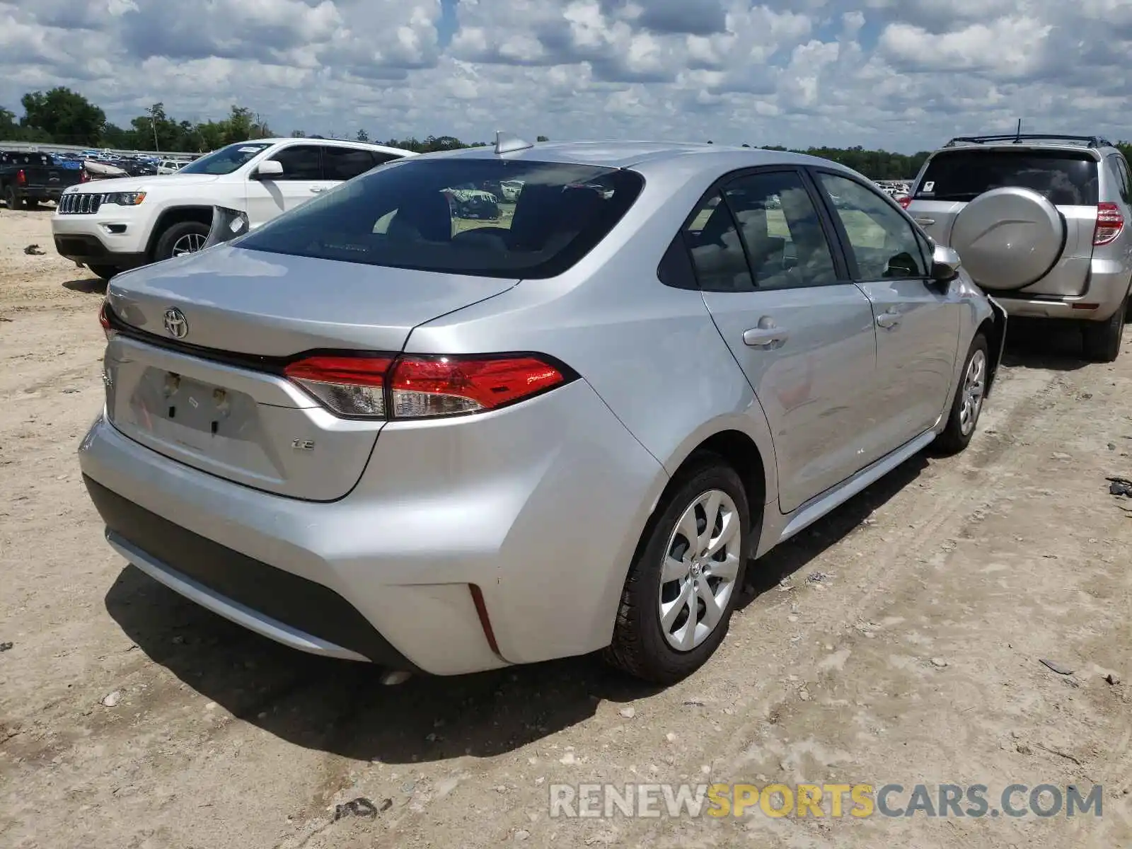 4 Photograph of a damaged car JTDEPRAE4LJ042685 TOYOTA COROLLA 2020