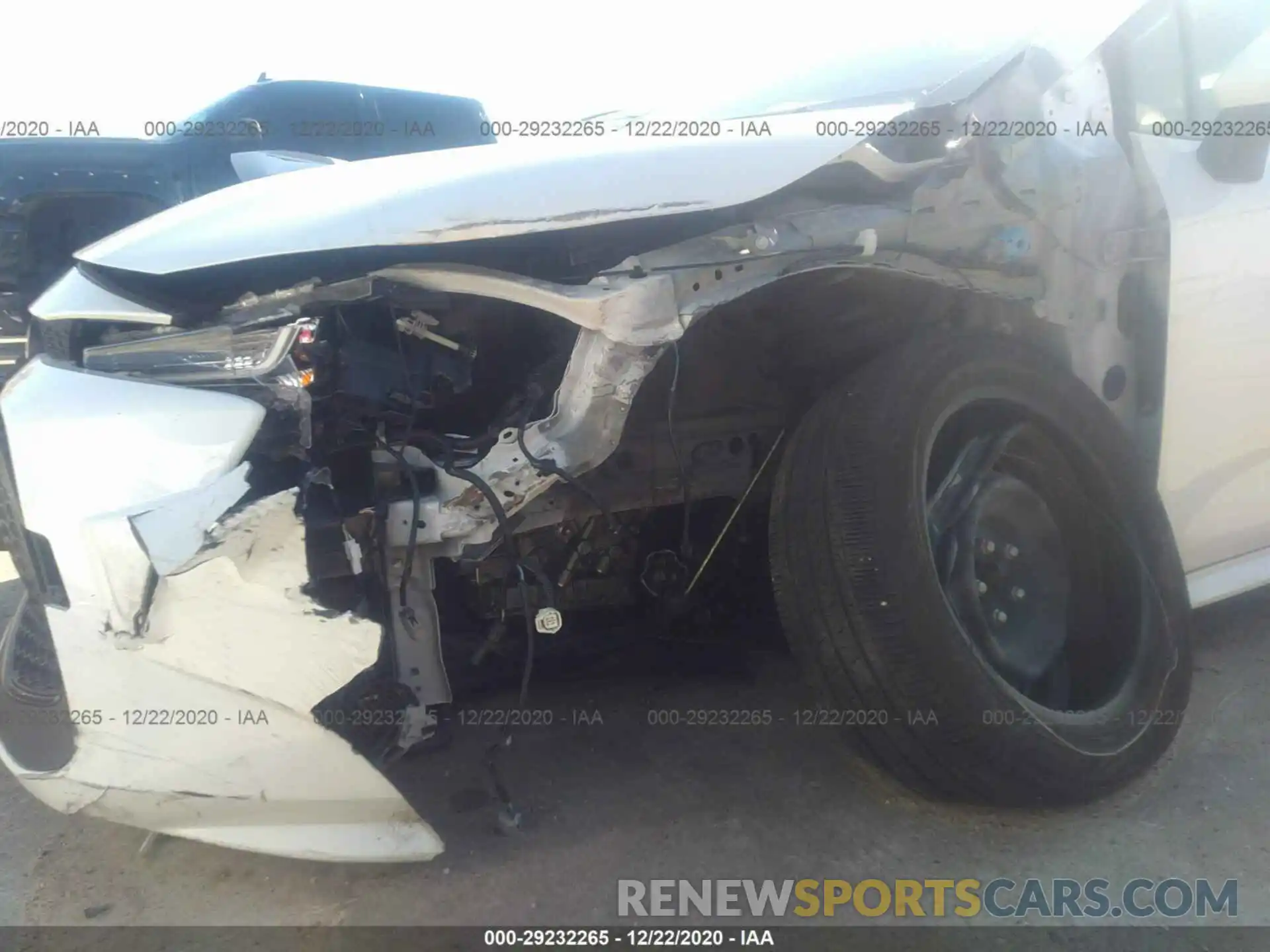 6 Фотография поврежденного автомобиля JTDEPRAE4LJ042833 TOYOTA COROLLA 2020