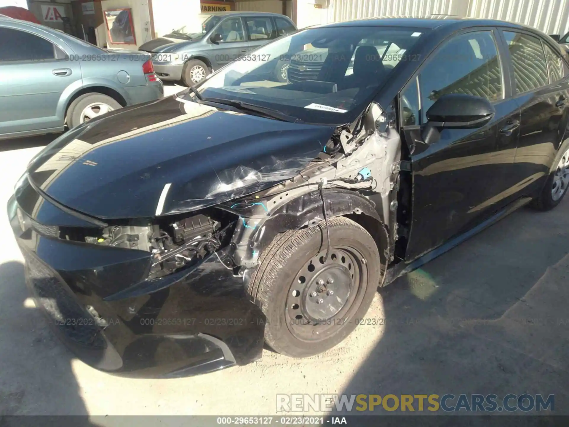 6 Photograph of a damaged car JTDEPRAE4LJ043075 TOYOTA COROLLA 2020