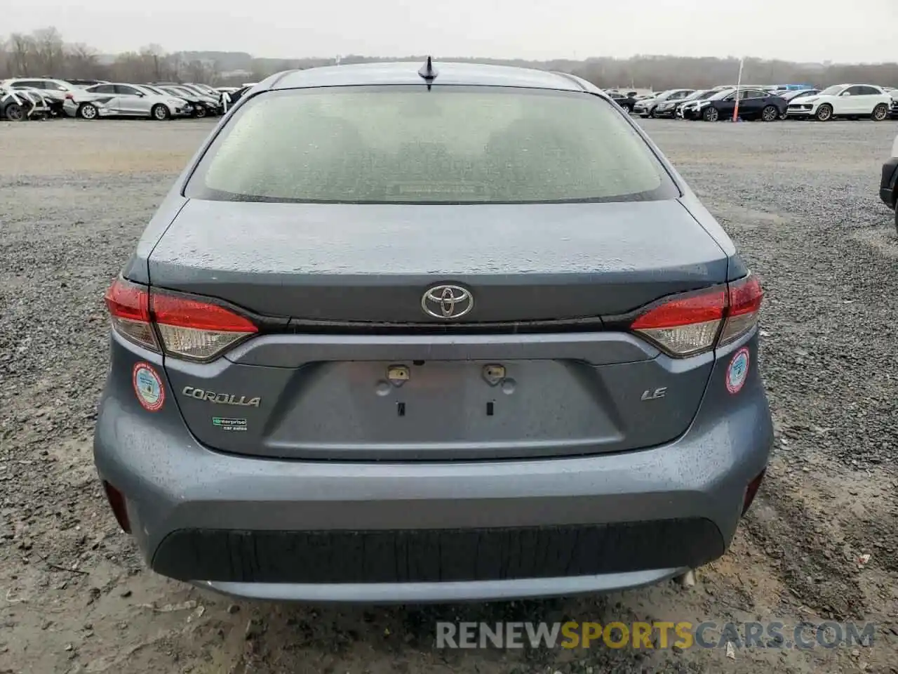 6 Photograph of a damaged car JTDEPRAE4LJ043139 TOYOTA COROLLA 2020