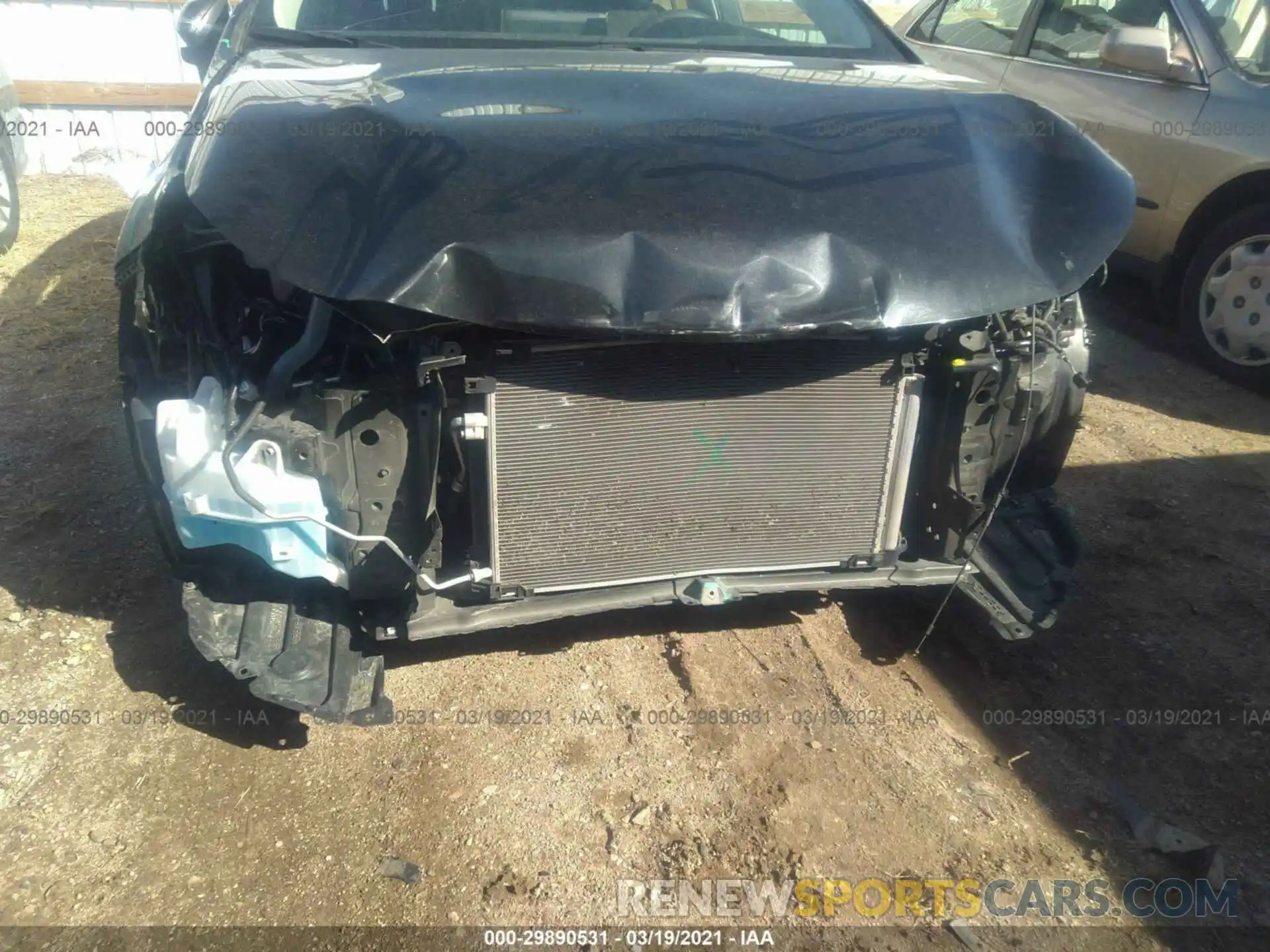 6 Photograph of a damaged car JTDEPRAE4LJ044355 TOYOTA COROLLA 2020