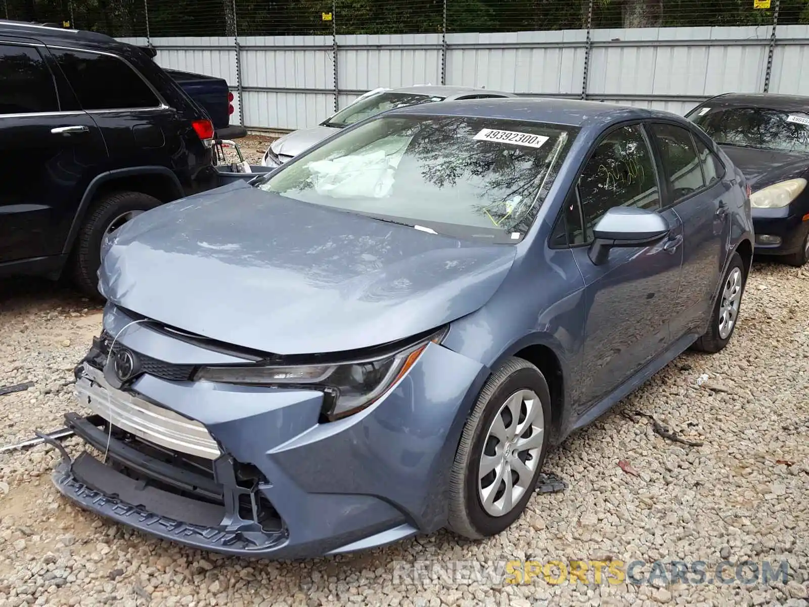 2 Photograph of a damaged car JTDEPRAE4LJ044369 TOYOTA COROLLA 2020