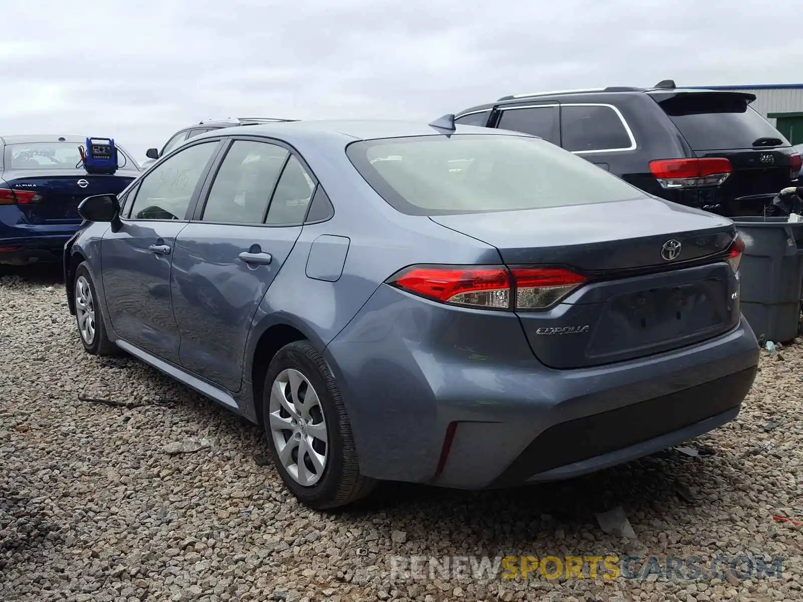 3 Photograph of a damaged car JTDEPRAE4LJ044369 TOYOTA COROLLA 2020