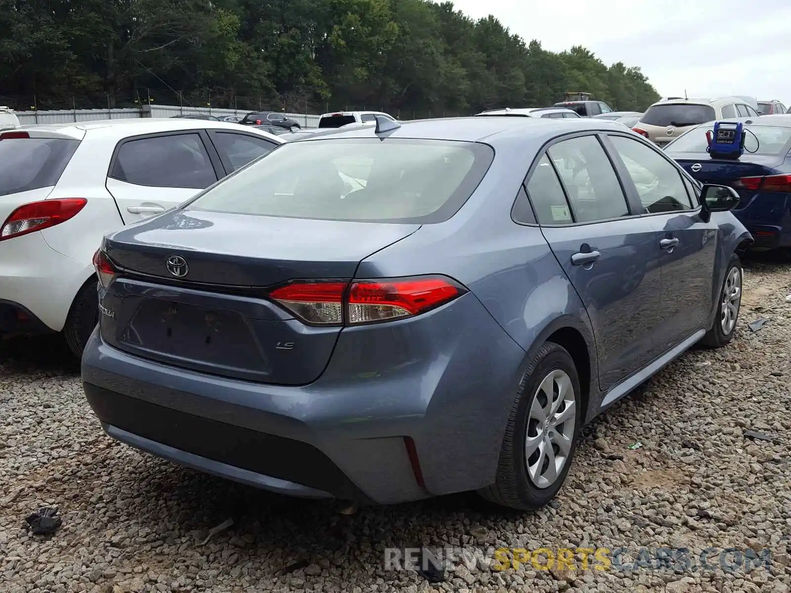 4 Photograph of a damaged car JTDEPRAE4LJ044369 TOYOTA COROLLA 2020