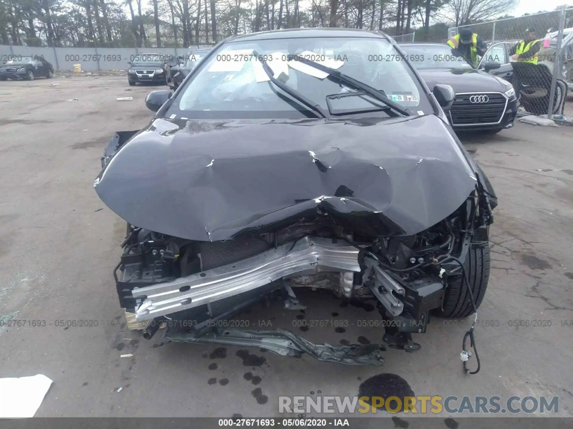 6 Photograph of a damaged car JTDEPRAE4LJ044419 TOYOTA COROLLA 2020