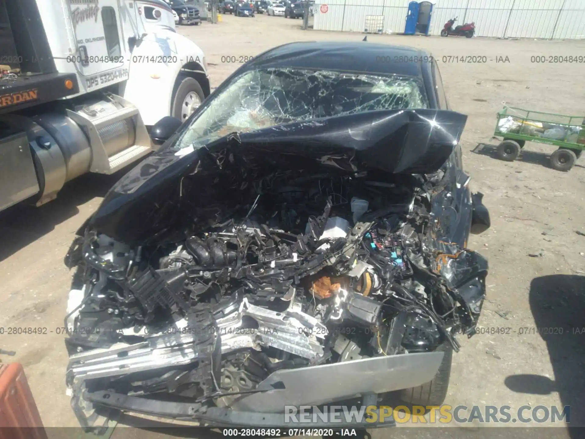 10 Photograph of a damaged car JTDEPRAE4LJ044937 TOYOTA COROLLA 2020