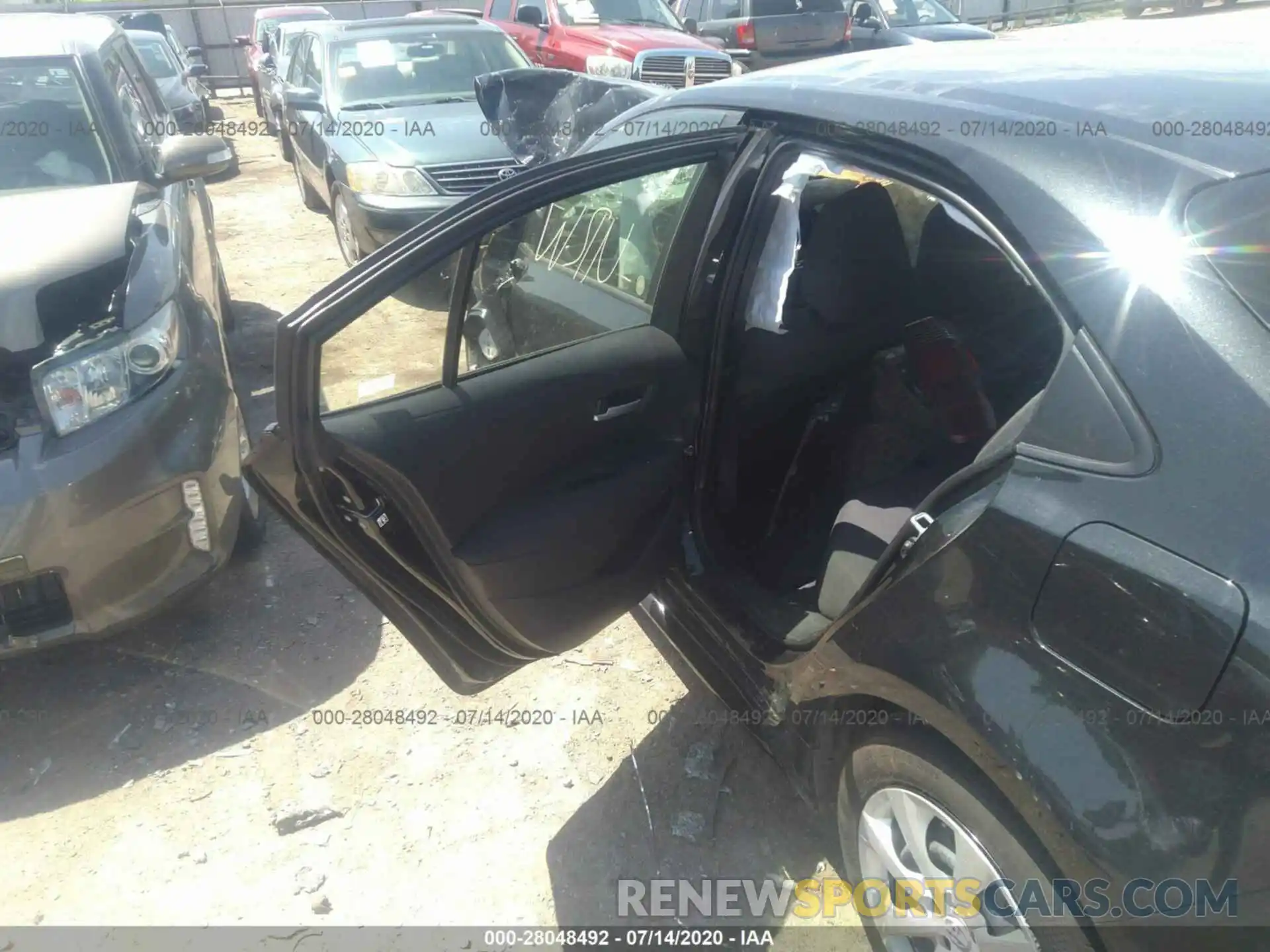 8 Photograph of a damaged car JTDEPRAE4LJ044937 TOYOTA COROLLA 2020