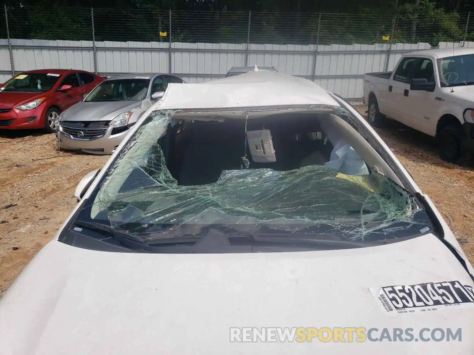 10 Photograph of a damaged car JTDEPRAE4LJ045313 TOYOTA COROLLA 2020