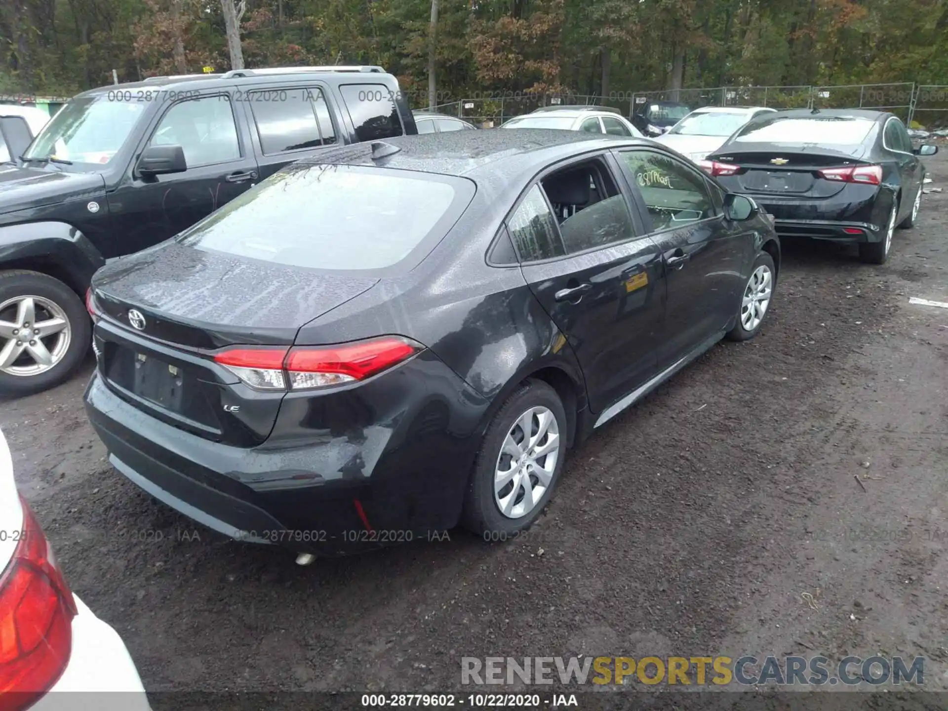 4 Photograph of a damaged car JTDEPRAE4LJ045361 TOYOTA COROLLA 2020