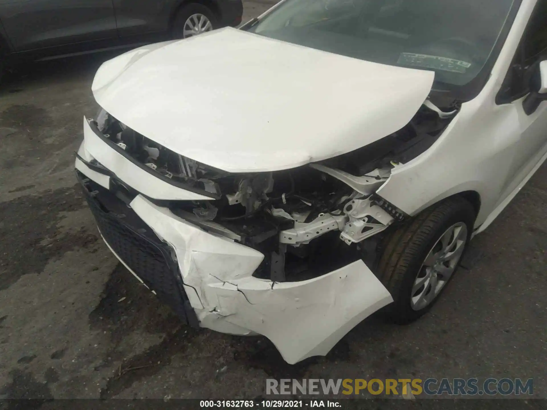 6 Photograph of a damaged car JTDEPRAE4LJ045859 TOYOTA COROLLA 2020