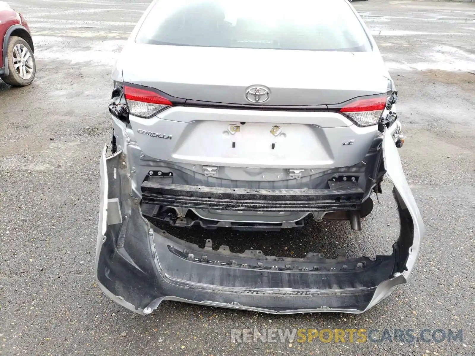 9 Photograph of a damaged car JTDEPRAE4LJ046719 TOYOTA COROLLA 2020