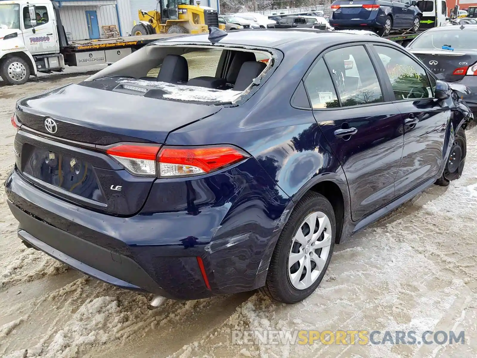 4 Photograph of a damaged car JTDEPRAE4LJ047272 TOYOTA COROLLA 2020