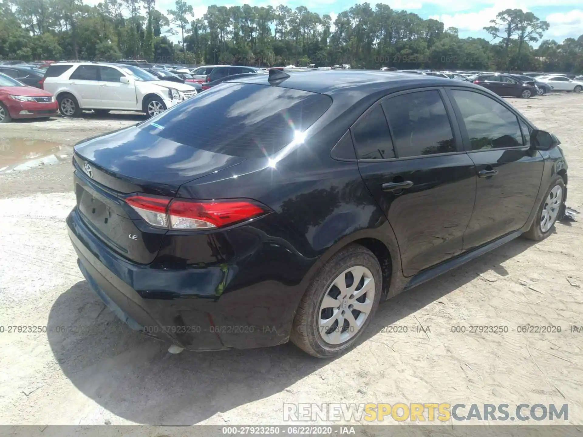 4 Photograph of a damaged car JTDEPRAE4LJ048017 TOYOTA COROLLA 2020