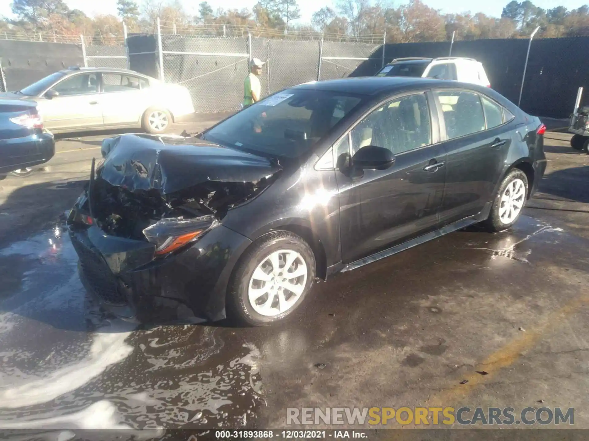 2 Photograph of a damaged car JTDEPRAE4LJ048664 TOYOTA COROLLA 2020