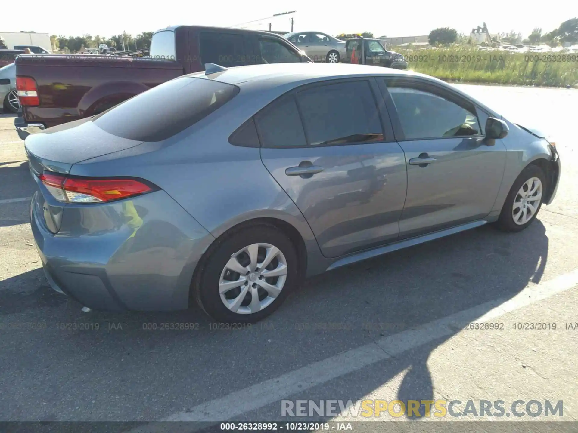 4 Photograph of a damaged car JTDEPRAE4LJ049622 TOYOTA COROLLA 2020