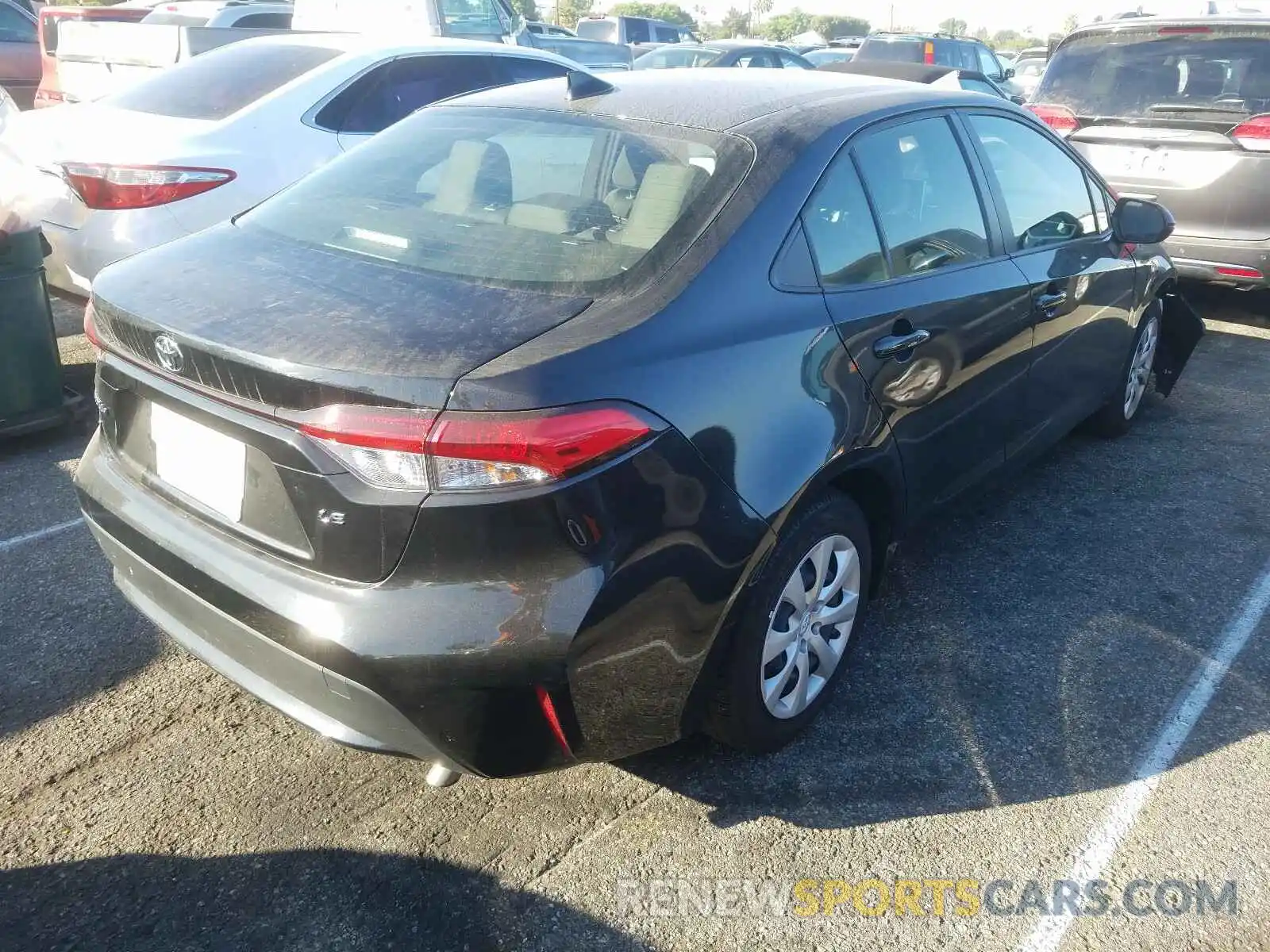 4 Photograph of a damaged car JTDEPRAE4LJ051192 TOYOTA COROLLA 2020