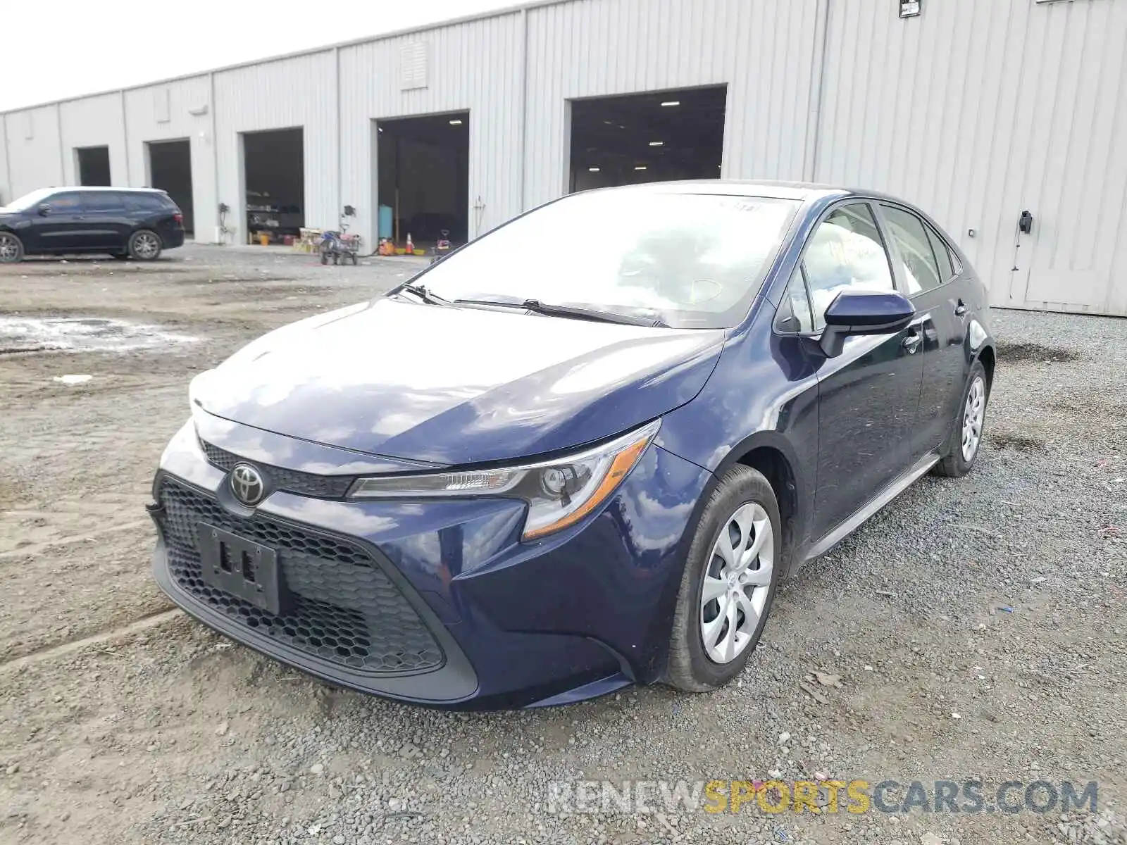 2 Photograph of a damaged car JTDEPRAE4LJ051676 TOYOTA COROLLA 2020