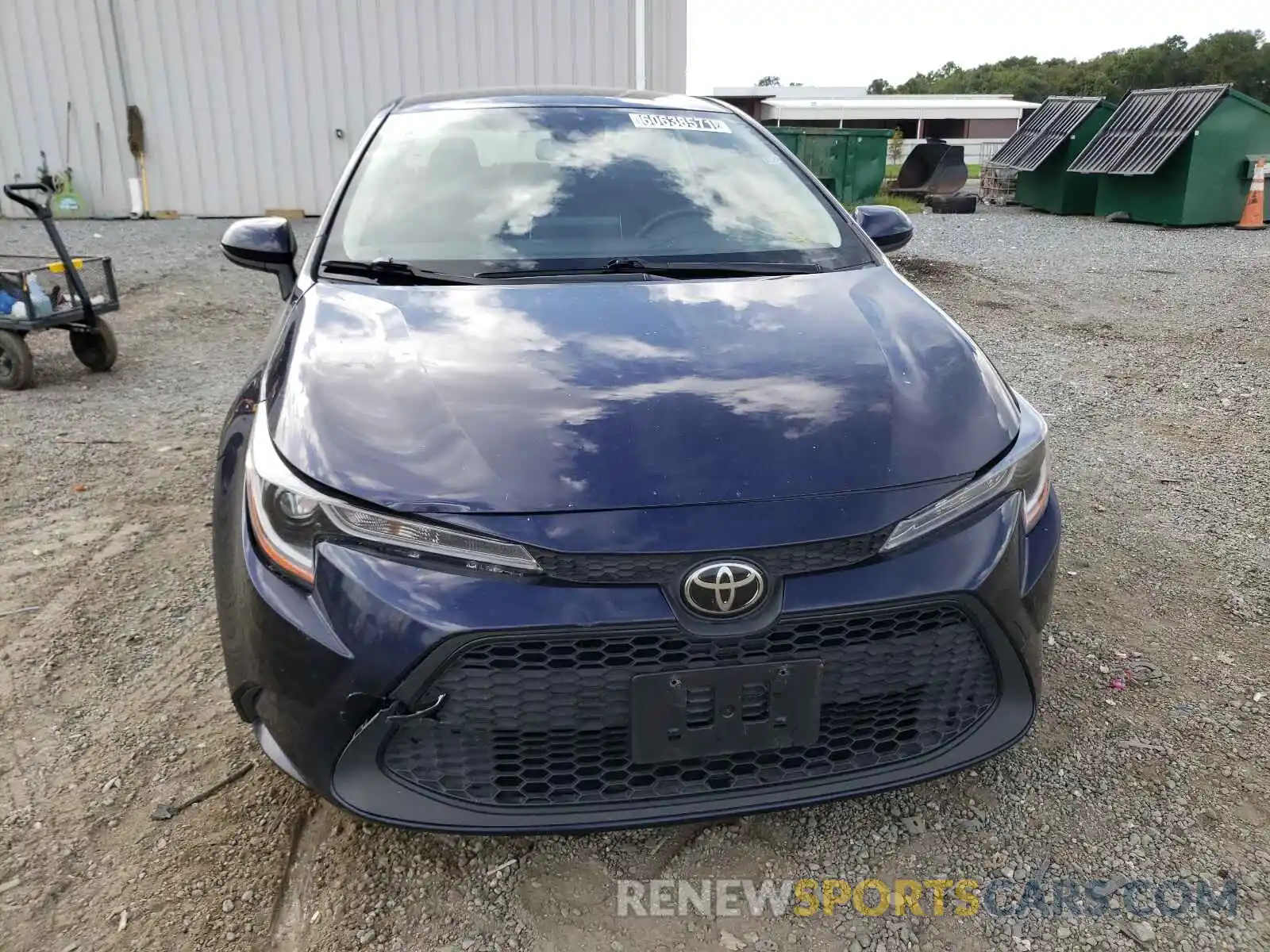 9 Photograph of a damaged car JTDEPRAE4LJ051676 TOYOTA COROLLA 2020