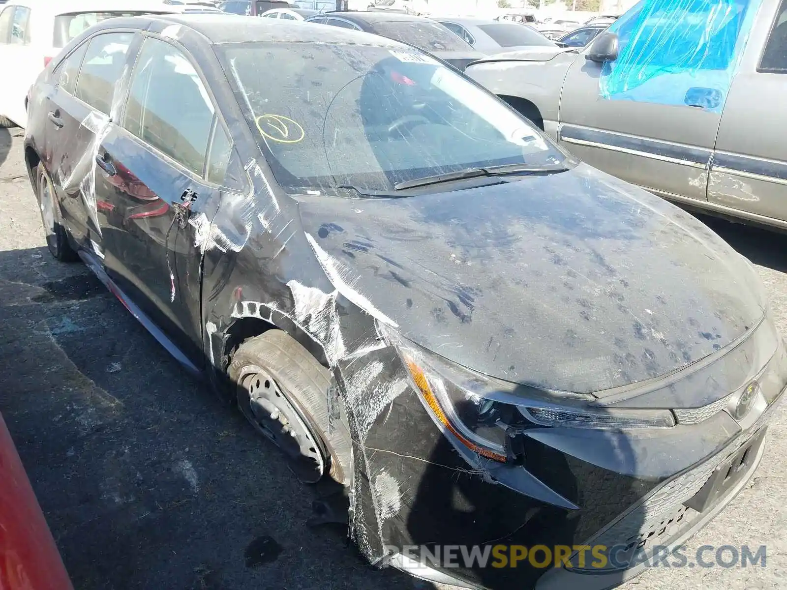 9 Photograph of a damaged car JTDEPRAE4LJ051953 TOYOTA COROLLA 2020