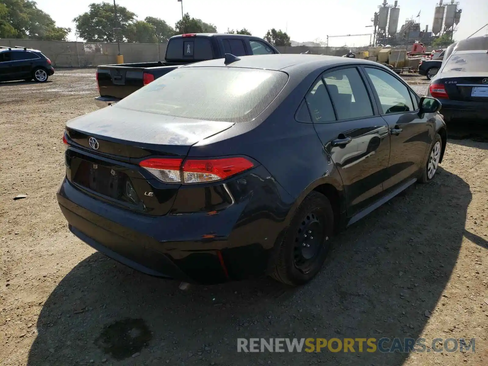 4 Photograph of a damaged car JTDEPRAE4LJ052150 TOYOTA COROLLA 2020